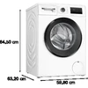 Skalbimo mašina Bosch, Serija 4, WAN28290SN, 9kg