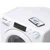Candy Skalbimo mašina with Dryer | CSHW 4645TW3/1-S | Energy efficiency class C/E | Front loading | Skalbimo talpa 6kg | 1400 RPM | Gylis 45 cm | Plotis 60 cm | Ekranas | Digit | Drying system | Drying capacity 4kg | Steam function | Baltas