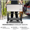 Sodo šaldytuvas Permasteel PS-223-80QT-SS