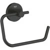 Grohe toilet paper holder Start, matt juodas