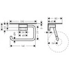 Tualetinio popieriaus laikiklis su lentynėle Hansgrohe AddStoris 41772700, baltas matinis