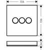 Vandens tėkmės diverteris Hansgrohe 15736400