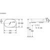 Villeroy & Boch Praustuvas Villeroy ampBoch Architectura 60x40cm, 5A266001