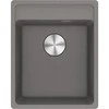 Akmens masės plautuvė Franke Maris, MRG 610-37 A, Steingrau, rankinis ventilis