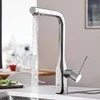 Virtuvės plautuvės maišytuvas su ištraukiama žarna Grohe Essence, 30270000, chromas