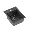 Virtuvinė plautuvė Quadron JOHNNY 90 HCQJ3950CZK, juoda