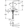 Virtuvinis maišytuvas Grohe Minta 31375000, chromas
