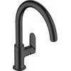 Virtuvinis maišytuvas Hansgrohe Vernis Blend M35 210, 71870670, juodas matinis