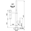 Virtuvinis maišytuvas su filtru Franke VITAL SEMI-PRO 120.0621.313