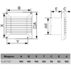 Vonios ventiliatorius Vlano FLAP 100 (Paprasta komplektacija) ⌀100 mm