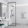 Vonios rankšluosčių kabykla Hansgrohe AddStoris 41747670, juoda matinė