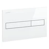 WC klavišas Laufen LIS Dual Flush, baltas 8956610000001