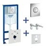 Grohe Komplektas-WC rėmas+Cosmo Nova+sieniniai tvirtinimai+klozeto tarpiklis (4in1)