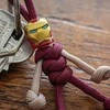 Paracord raktų pakabukas