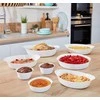 Bikuva.lt Balta ovali stiklinė kepimo forma Luminarc SMART CUISINE, 32x20 cm