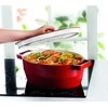 Bikuva.lt Ketaus puodas 29cm 3,8l SLOWCOOK ovalus raudonas