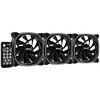 Aerocool Astro 12 Pro Kompiuterio korpusui Aušinimo rinkinys 12 cm Juoda