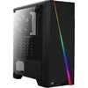 AEROCOOL AEROPGSCYLONPRORGB-G kompiuterio dėklas ATX be maitinimo šaltinio Aerocool CYLON PRO RGB - USB3.0 GRŪDINTAS STIKLAS