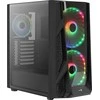 CASE AEROCOOL PGS NIGHTHAWK Duo-G Juodas RGB