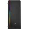 AEROCOOL AEROPGSRIFT-BK-RGB PC dėklas ATX Aerocool RIFT RGB USB 3.0 - 1x120mm Juodas FAN