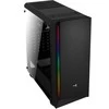 AEROCOOL AEROPGSRIFT-BK-RGB PC dėklas ATX Aerocool RIFT RGB USB 3.0 - 1x120mm Juodas FAN