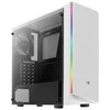 AEROCOOL AEROPGSRIFT-WH-RGB PC dėklas ATX Aerocool RIFT RGB Baltas USB 3.0 - 1x120mm Juodas FAN