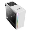 AEROCOOL AEROPGSRIFT-WH-RGB PC dėklas ATX Aerocool RIFT RGB Baltas USB 3.0 - 1x120mm Juodas FAN