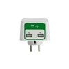 APC HOME/OFFICE SURGEARREST 1 OUTLET 230V, 2 PORT USB CHARGER, SCHUKO