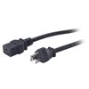 APC maitinimo laidas, 15A, 100-120V, nuo C19 iki 5-15 Juoda 2,5 m