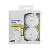 Lengvos Ausinės su mikrofonu JVC HA-SR185WE Deep Bass, baltos