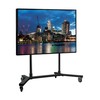 Laikiklis B Tech „Tech“ itin didelis universalus plokščiųjų ekranų vežimėlis / grindų stovas (VESA 1100 x 700) – 1,5 m Ø60 mm stulpai