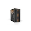 Kompiuterio korpusas be quiet! Pure Base 500DX / Didelio oro srauto įsiurbimas / 3 Pure Wings 2 140 mm ventiliatoriai / ARGB LED / USB 3.2 Gen. 2 Type C / Paruoštas aušinimui vandeniu / Juodas