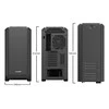 Korpusas Be Quiet! SILENT BASE 601 BGW26 (ATX, Extended ATX, Mini ATX, Mini ITX, juodos spalvos)