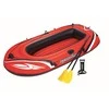 Bestway® pripučiama valtis skirta 2 suaugusiems ir vaikui Kondor 3000 rinkinys, 232 x 115 x 36 cm