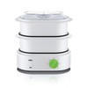 Braun FS 3000 garų puodas 2 krepšys(iai / ių) Žalia, Balta Stalviršis 850 W