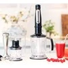 Braun MultiQuick 7 MQ 7045X 1,25 L Panardinamas maišytuvas Juoda, Nerūdijančiojo plieno 1000 W