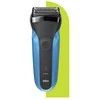 Barzdaskutė Braun Series 3 310BT Skustuvas Apkarpymo mašinėlė Juoda, Mėlyna