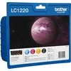 Brother LC-1220VALBP rašalo kasetė Originalus Juoda, Žydras, Rausvai raudona, Geltona 4 vnt