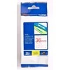 Brother | TZe-262 Laminated Tape | Raudona on Baltas | TZe | 8 m | 3.6 cm