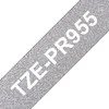 BROTHER TZE-PR955 24 Baltas ON Sidabrinis TAPE