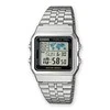 Casio A500WEA-1EF rankinis laikrodis Elektroninis Unisekso stiliaus Juoda, Sidabras