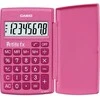 Mokyklinis skaičiuotuvas CASIO LC-401, 120 x 151.5 x 7.3 mm, rožinė