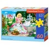 Castorland Dėlionė 60 vnt. - Princesė su gulbe