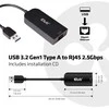 Club 3D CLUB3D cac-1420 usb A Eternetas Juoda