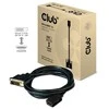Club 3D CLUB3D DVI į HDMI 1.4 M/F 2 m/6,56 pėdų dvikryptis kabelis
