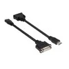 Club 3D CLUB3D HDMI į DVI vienos jungties pasyvus adapteris