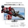 Club 3D USB-C į HDMI laido 4K 60Hz vaizdo demonstravimas