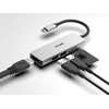 D-Link DUB-M530 knyginių kompiuterių dokas / jungčių replikatorius Vielinis USB 3.2 Gen 1 (3.1 Gen 1) Type-C Aliuminis, Juoda