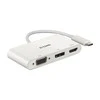D-Link DUB-V310 knyginių kompiuterių dokas / jungčių replikatorius Vielinis USB 3.2 Gen 1 (3.1 Gen 1) Type-C Balta