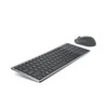 DELL KM7120W klaviatūra RD belaidis ryšys + „Bluetooth“ QWERTY Vokiečių Pilka, Titanas